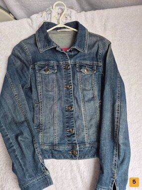 Revolution by Ricki's Denim Jacket Size S/P Blue
